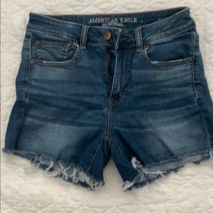 American eagle jean shorts